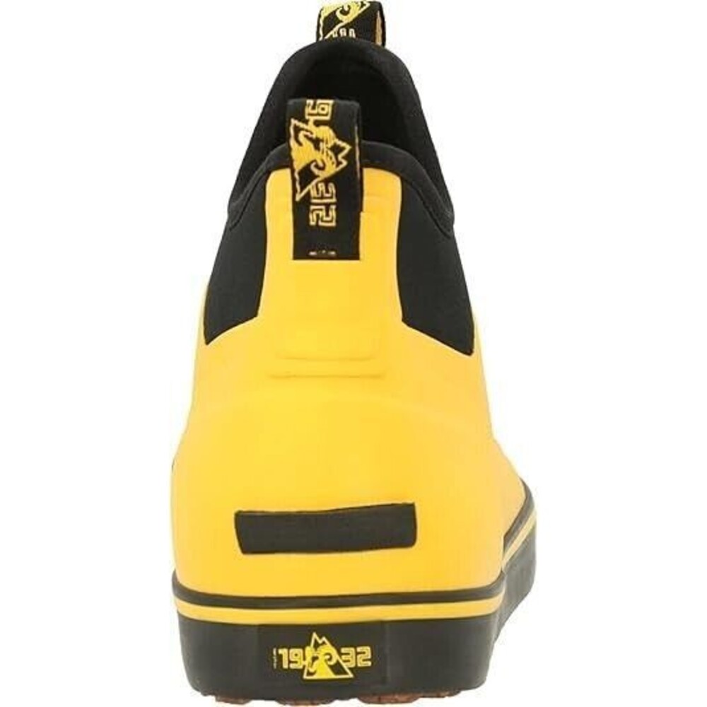 ROCKY Dry-Strike Waterproof Yellow Deck Boot Size 4(M)